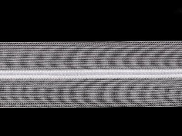 Reißverschluss spiralförmig 3 mm Transparent